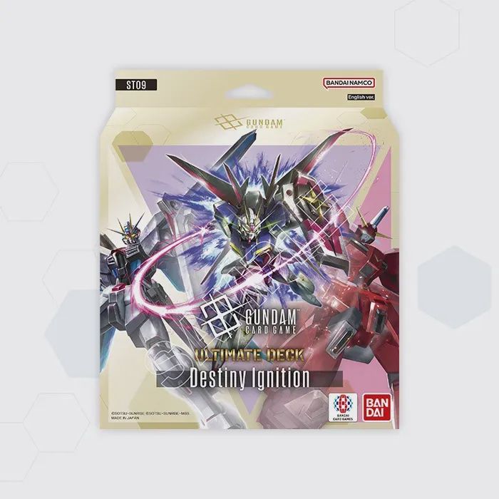 Gundam Card Game: Ultimate Deck Display – Destiny Ignition [ST09]
