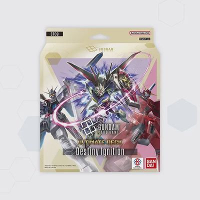 Gundam Card Game: Ultimate Deck Display – Destiny Ignition [ST09]