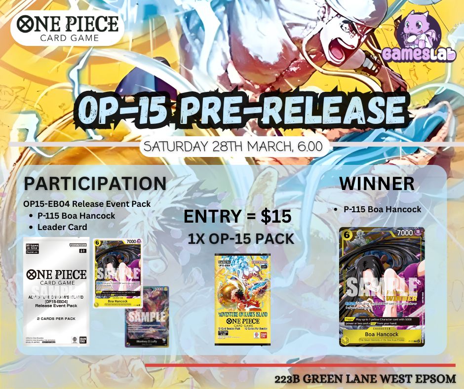 OP-15 Pre-Release Event (Constructed) - 28th March 2026
