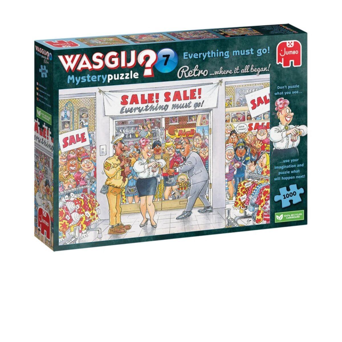 WASGIJ mystery Puzzel (Retro)