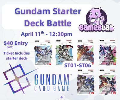 Gundam Starter Deck Battle [ST01-ST06] at Games Lab