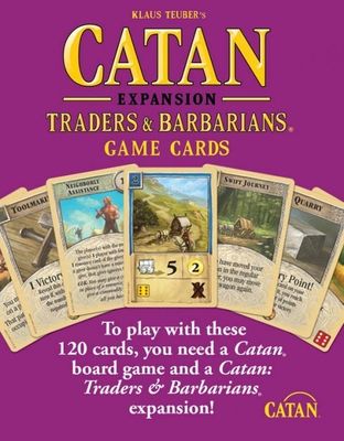 Catan Traders &amp; Barbarians Expansion Card Deck 5th Edition