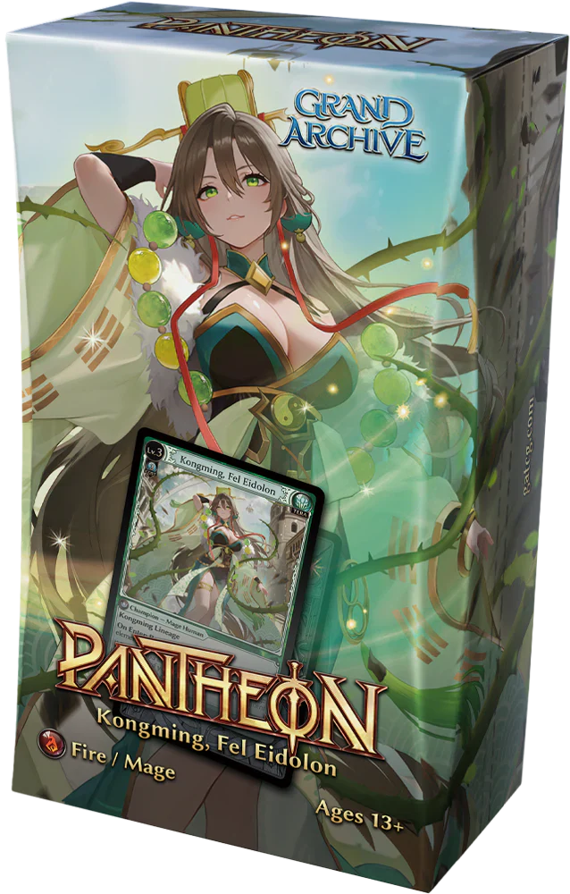 Grand Archive: Radiant Origins – Pantheon Deck (Kongming - Fel Eidolon)