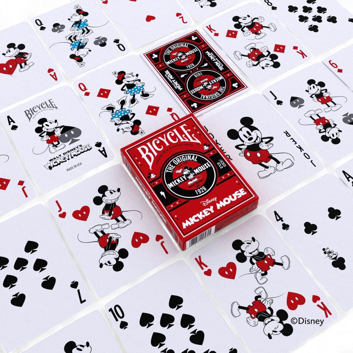 Bicycle Disney Classic Mickey Mouse Playing Cards