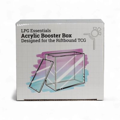 LPG Essentials Acrylic Booster Box Protector - Riftbound