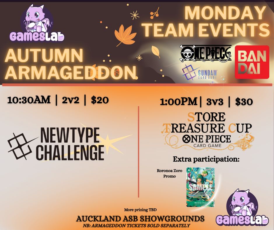Autumn Armageddon - Monday Team Challenge, Model: Gundam 2v2