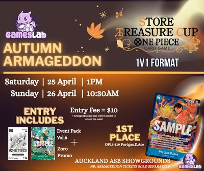 Autumn Armageddon - One Piece Treasure Cup