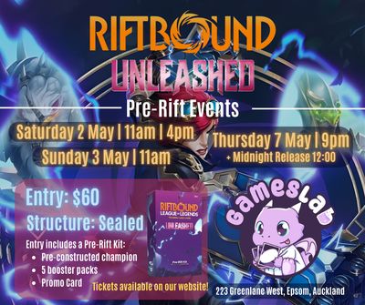 Pre-Rift Unleashed Riftbound (May 2026)