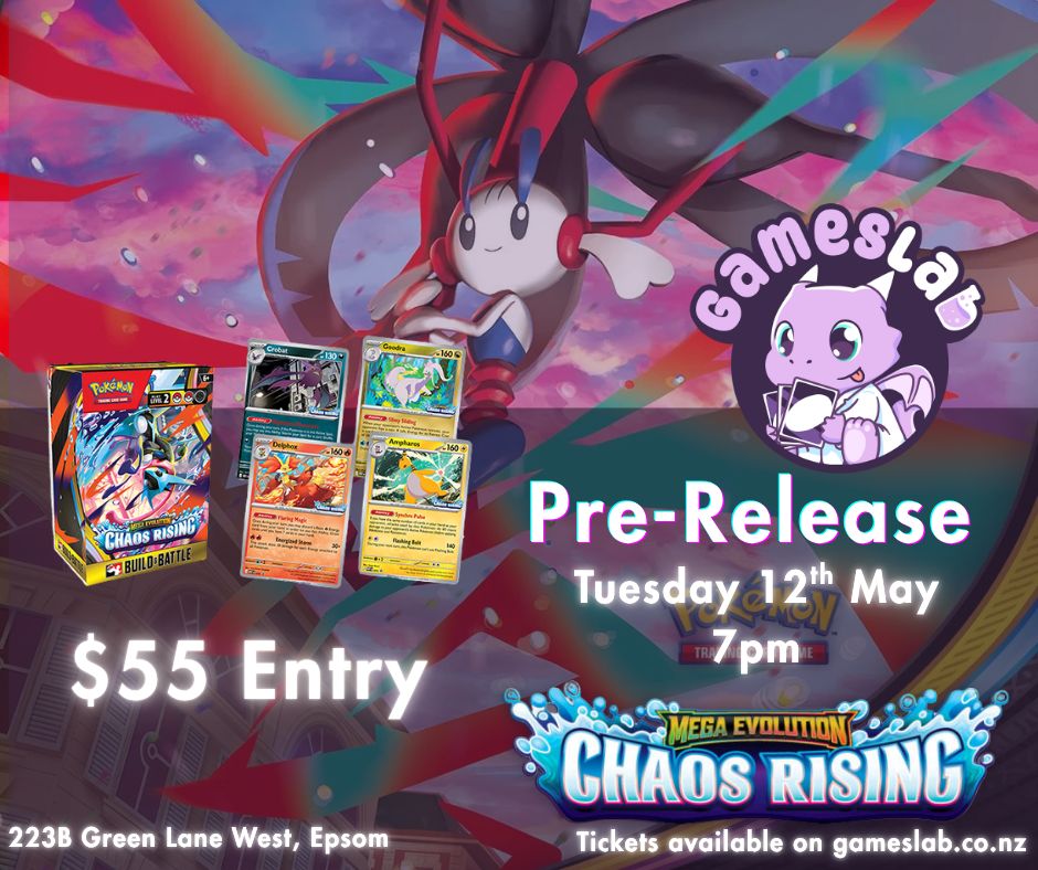 Chaos Rising Pre-Release 2026
