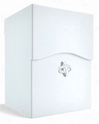 Gamegenic Deck Holder Holds 100 Sleeves Deck Box white