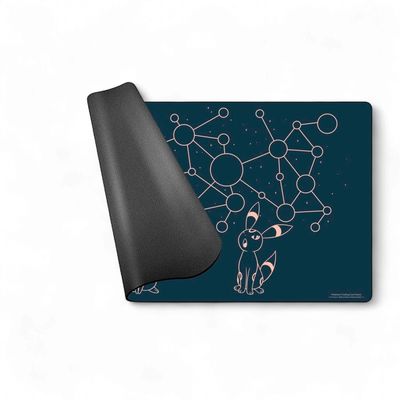 Pokemon Center Official - Espeon &amp; Umbreon Starry Constellations Playmat