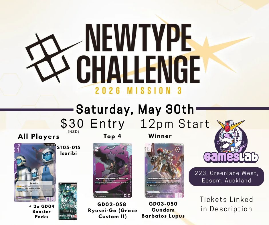 Newtype Challenge 2026 Mission 03 (30/05/26)