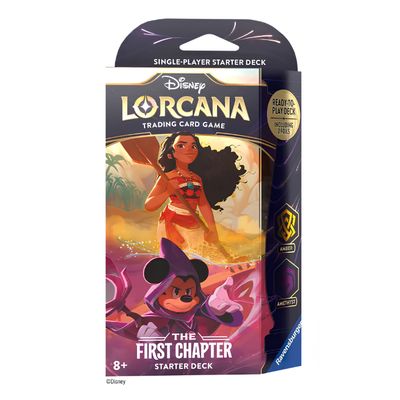 Lorcana: First Chapter Deck (Amber &amp; Amethyst)