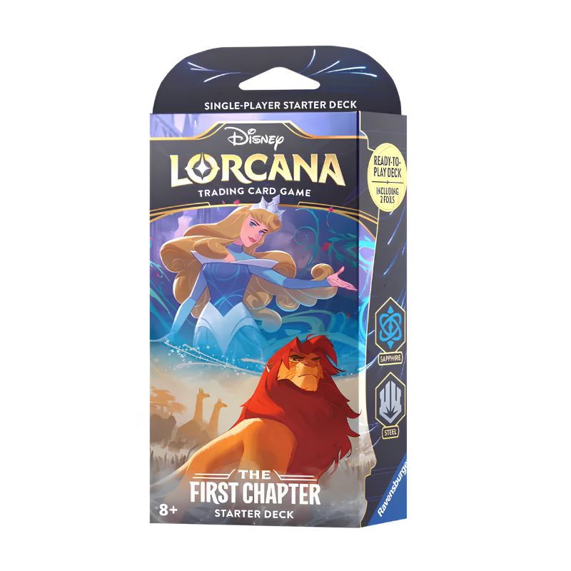 Lorcana: First Chapter Deck (Sapphire &amp; Steel)