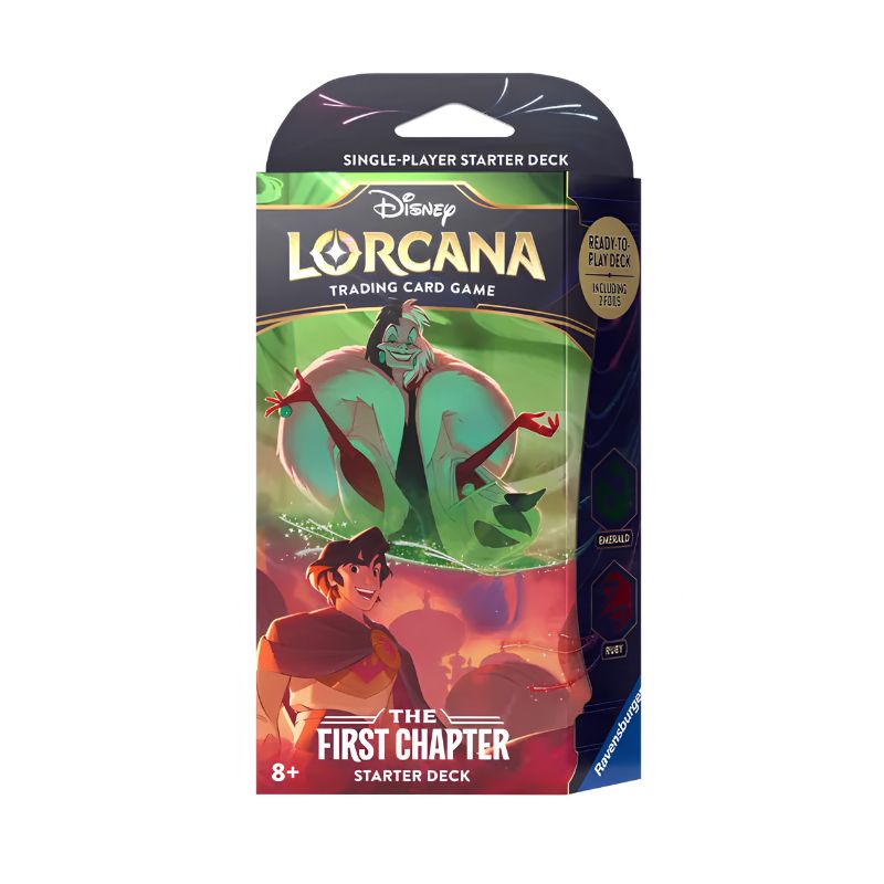 Lorcana: First Chapter Deck (Emerald &amp; Ruby)