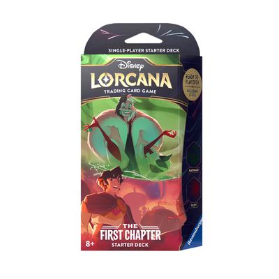 Lorcana: First Chapter Deck (Emerald &amp; Ruby)
