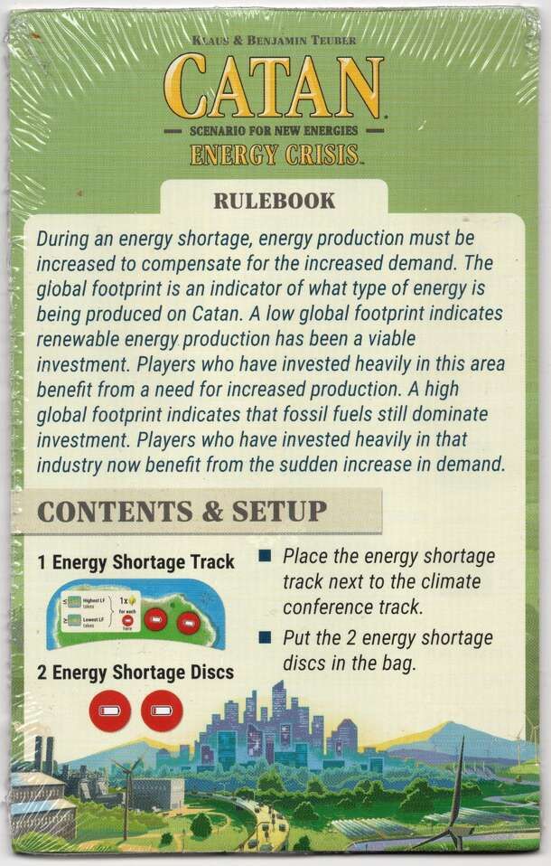 Catan: New Energies - Energy Crisis