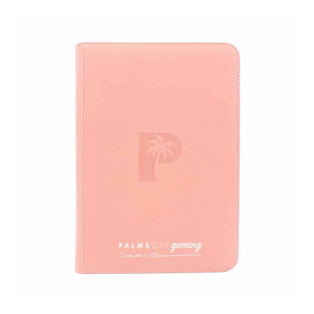 Palms Off Collector’s Series Top Loader Zip Binder – Pink
