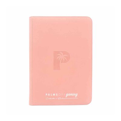 Palms Off Collector’s Series Top Loader Zip Binder – Pink