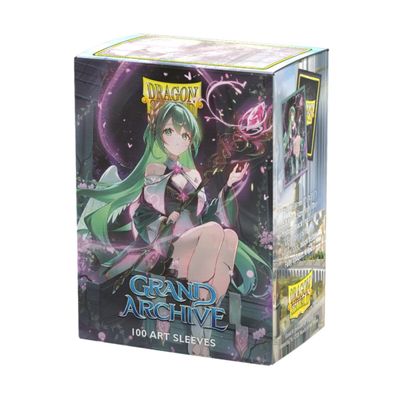 Dragon Shield: Sleeves – Matte Dual Art – Grand Archive: Ariel, Archangel of Natura