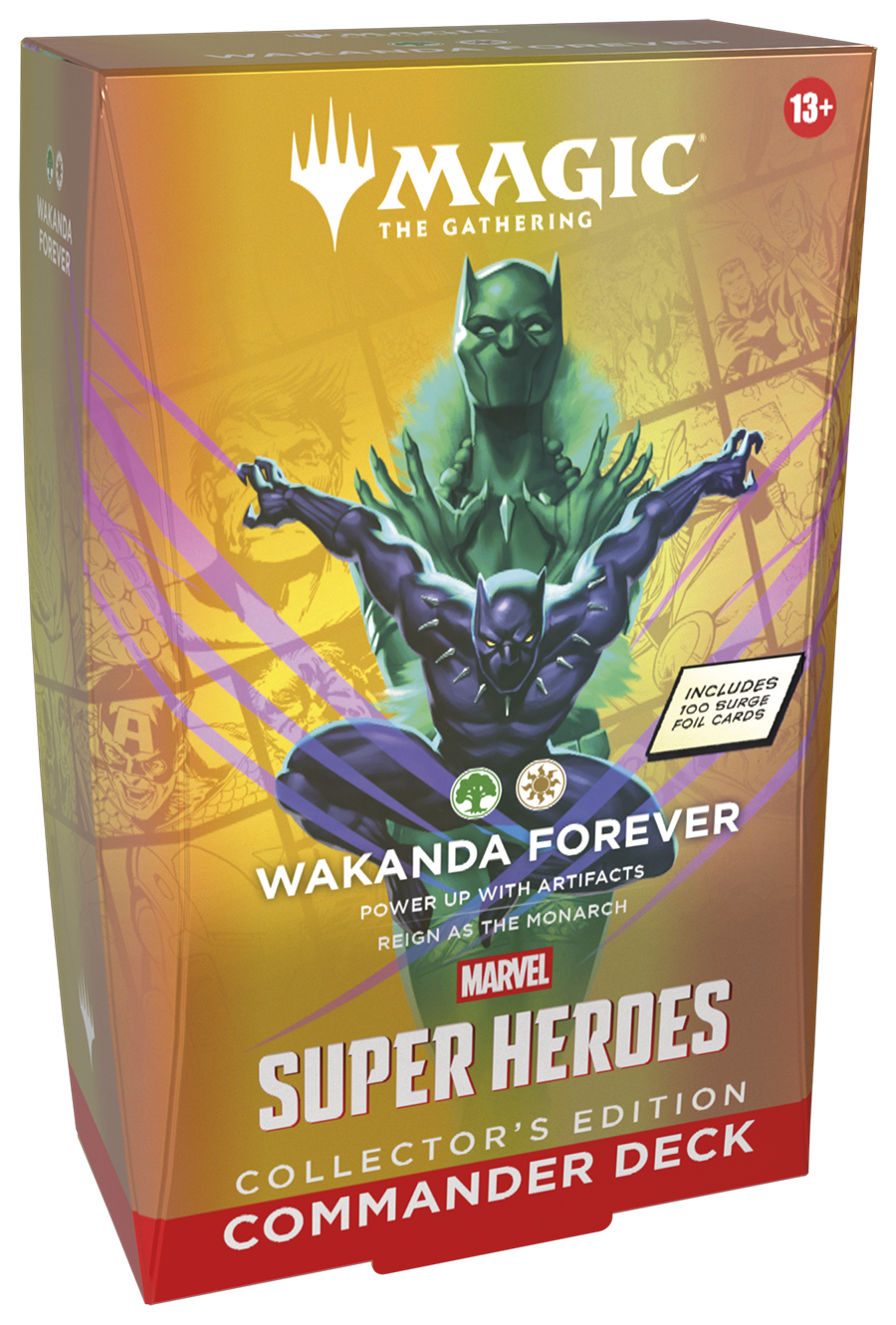 Magic the Gathering: Marvel Super Heroes - Collector Commander Deck (Wakanda Forever)