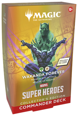 Magic the Gathering: Marvel Super Heroes - Collector Commander Deck (Wakanda Forever)