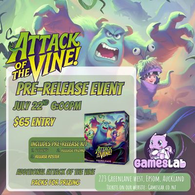 Disney Lorcana - Attack of the Vine Pre-Release