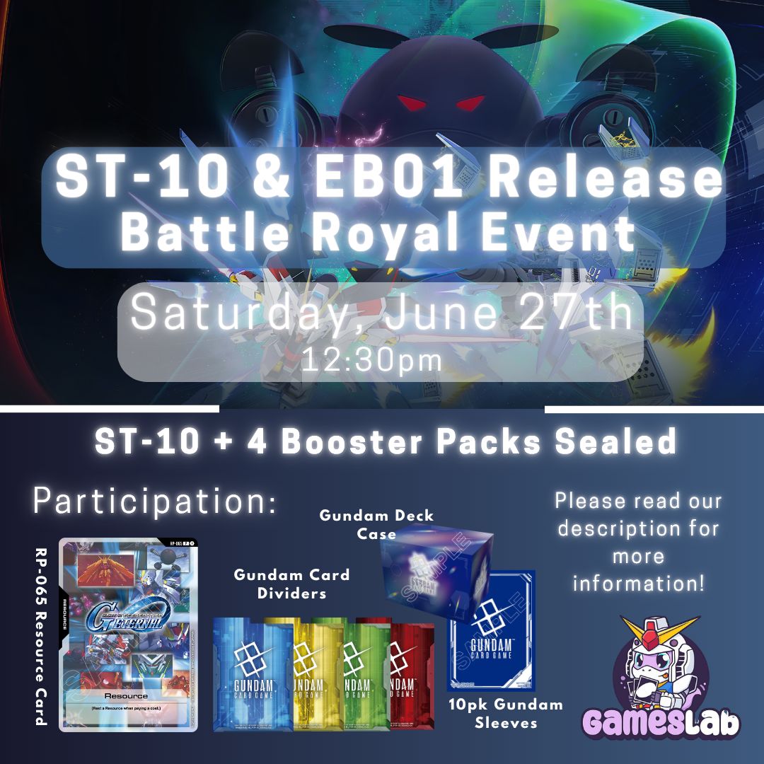 G Generation ST-10 &amp; EB01 Battle Royal Release Event