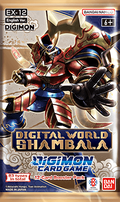 Digimon Digital World Shambala [EX-12] - Booster Pack