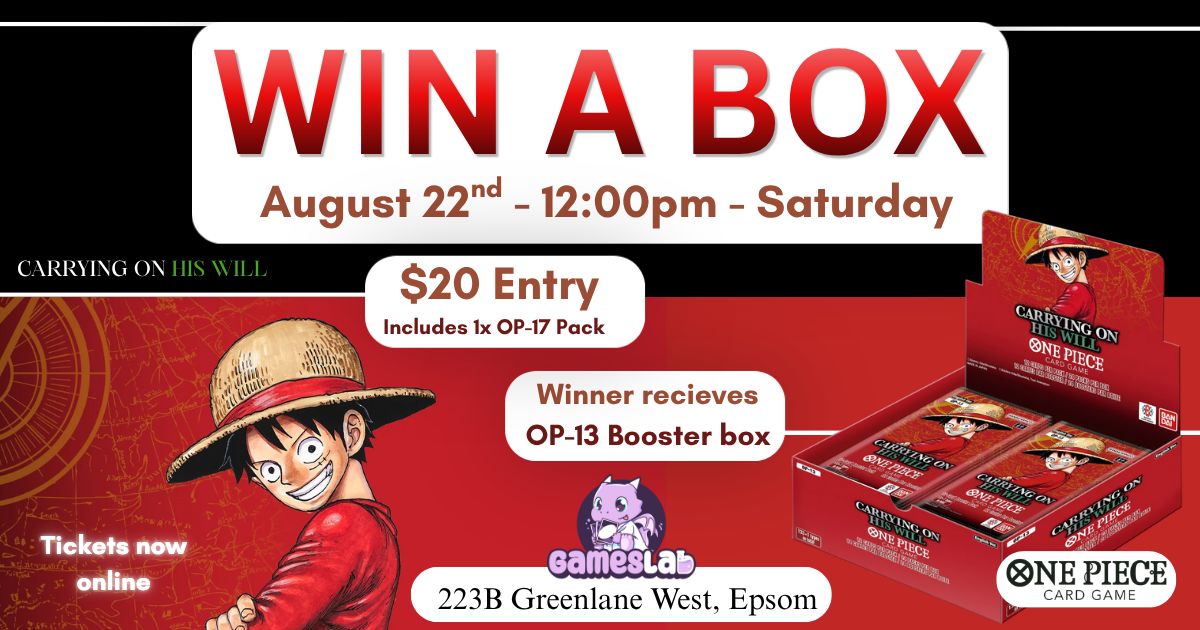 One Piece OP-13 Win a Box [23/08]