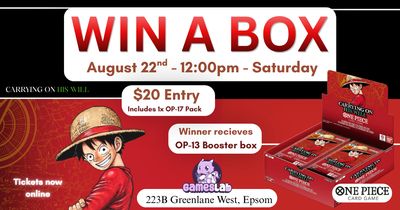 One Piece OP-13 Win a Box [23/08]