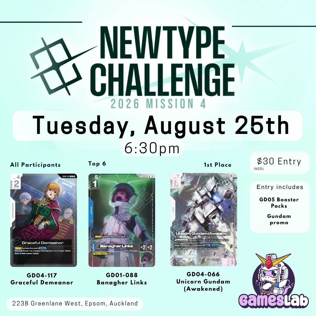 Gundam Newtype Challenge - 2026 Mission 04 (25/08/26)