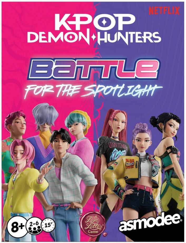 KPOP Demon Hunters Battle for the Spotlight (A Love Letter Game)