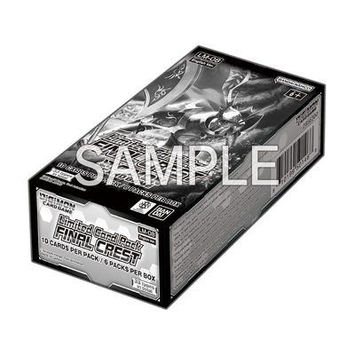 Digimon Limited Card - Box Final Crest [LM-08]