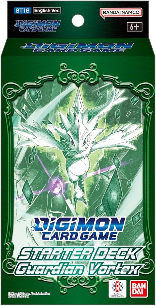 Bandai | Digimon Card Game: Guardian Vortex Starter Deck (ST-18)|
