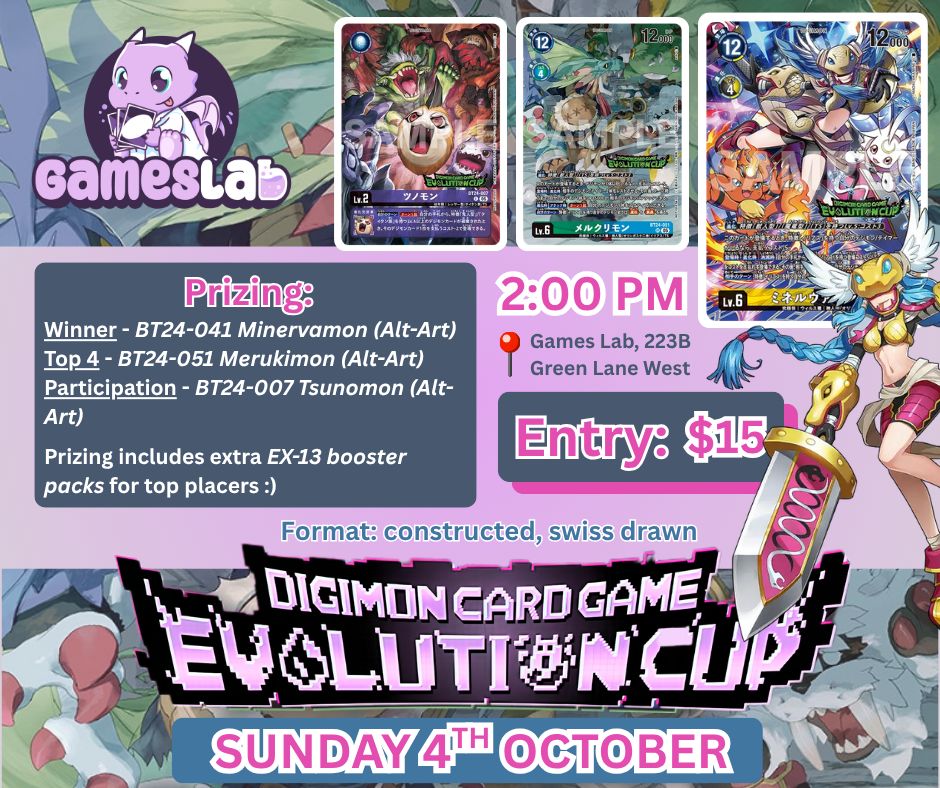 Digimon Evolution Cup 2026 Vol.3 (04/10)