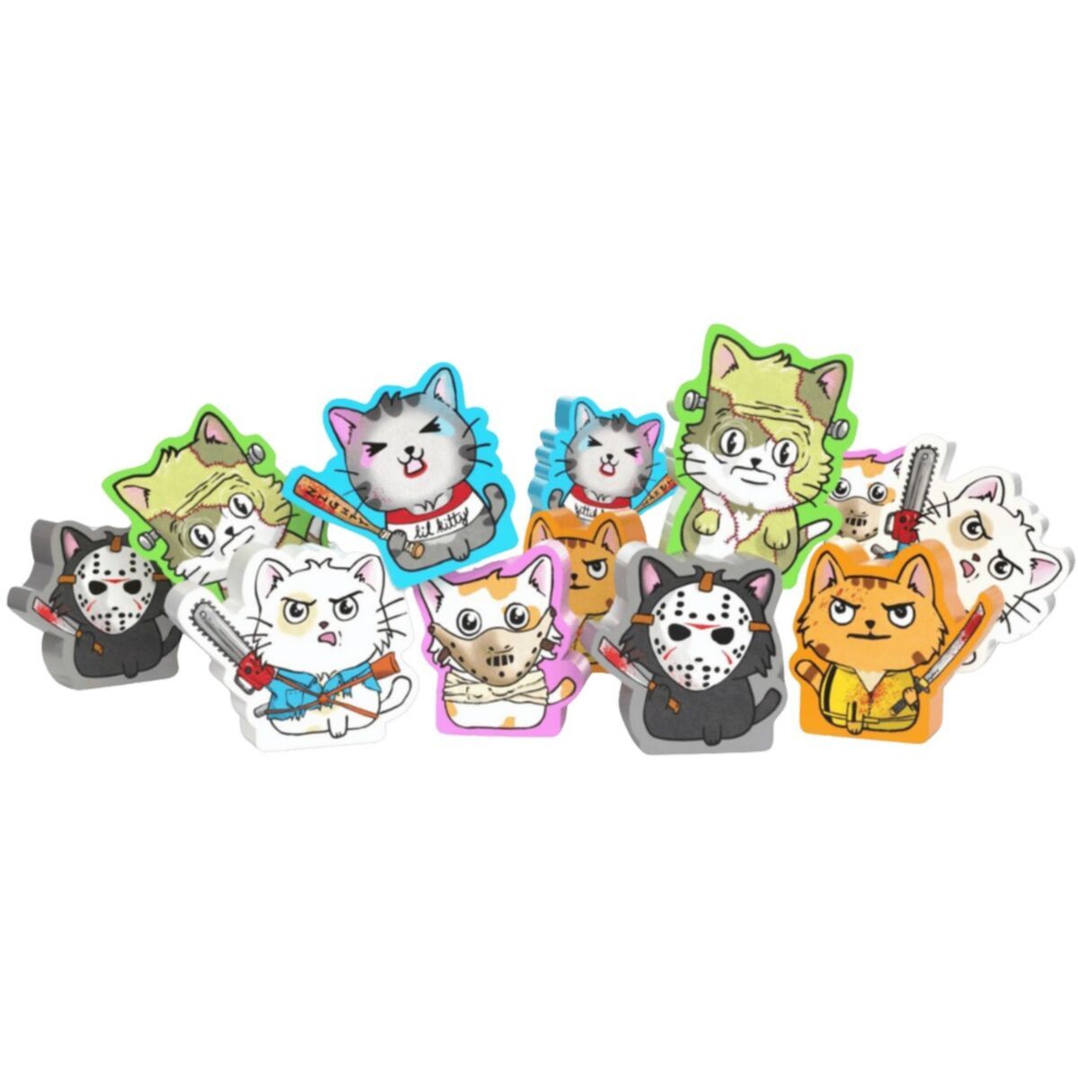 Cats vs Cucumbers Killer Kitten Meeple S