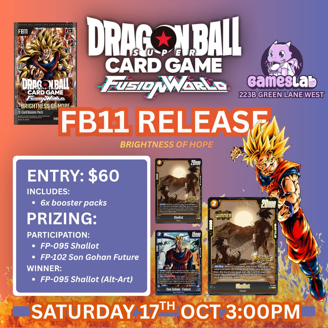 DBSCG FUSION WORLD FB11 Release