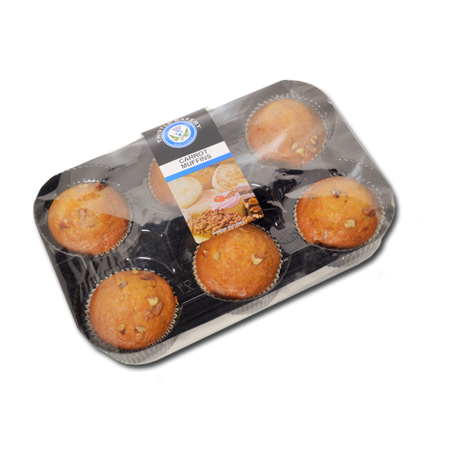 Carrot Muffins 6's
