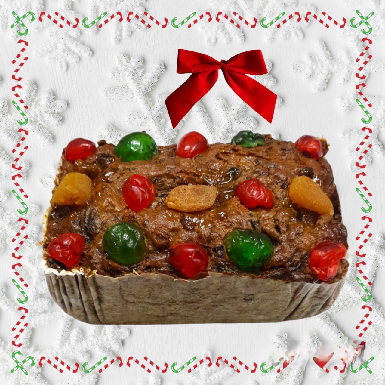 Christmas Fruit Loaf Cherries & Pears