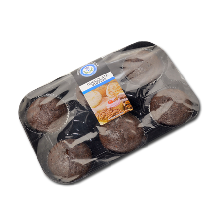 Chocolate Muffins 6's