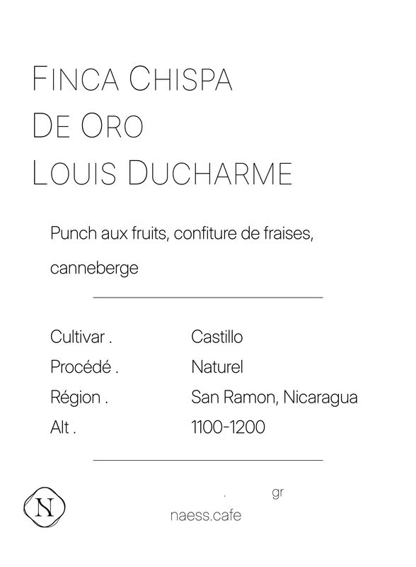 Nicaragua - Chispa de Oro (Castillo)