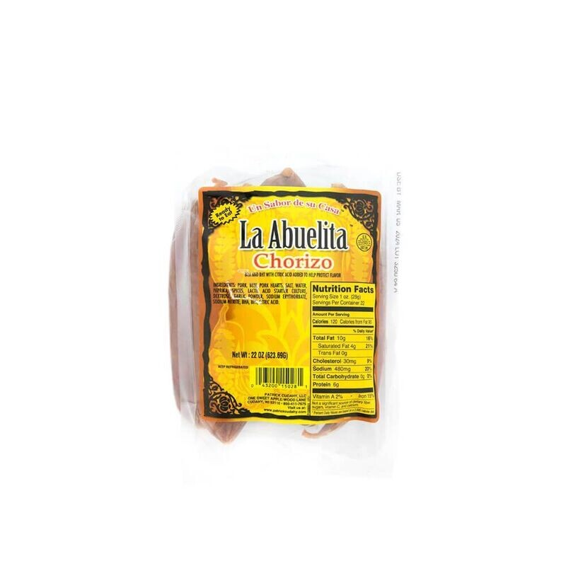 22 oz Chorizo La Abuelita