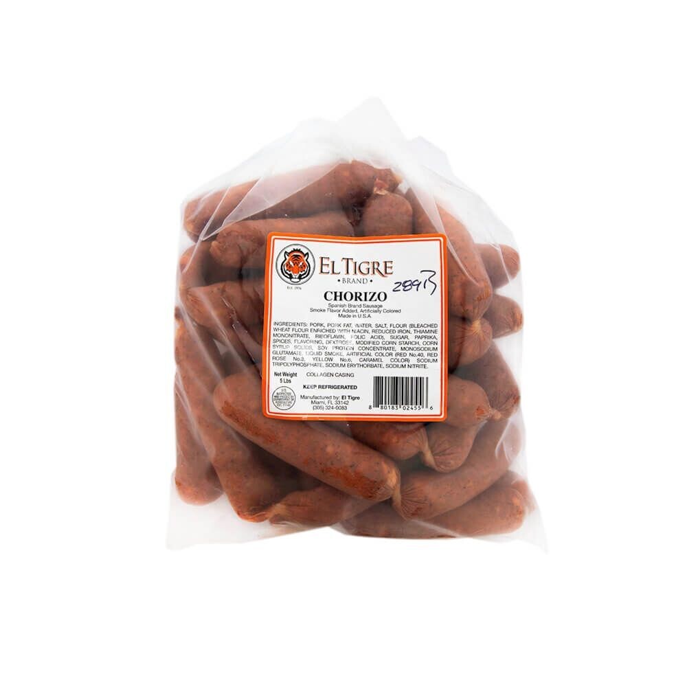 5 lbs Chorizo Tigre