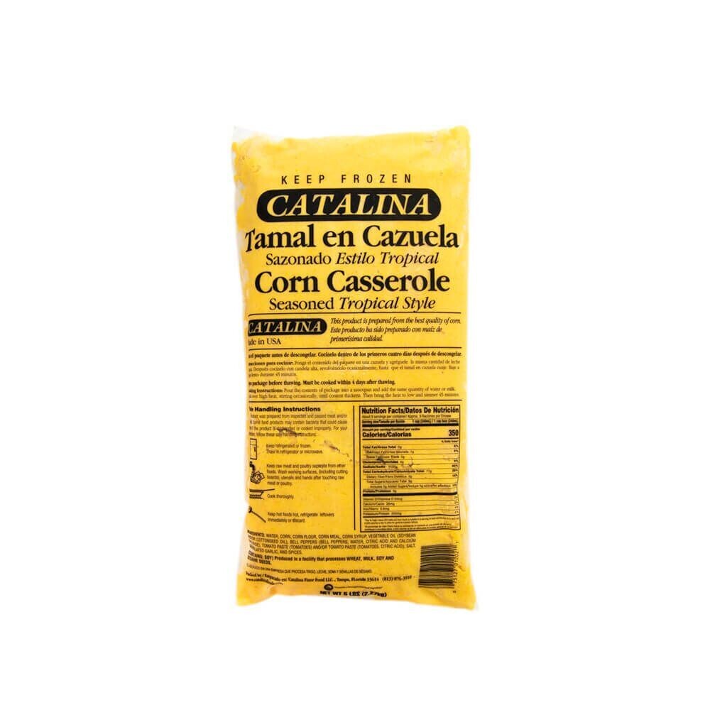 5 lbs Tamale Casserole - Tamal En Cazuela
