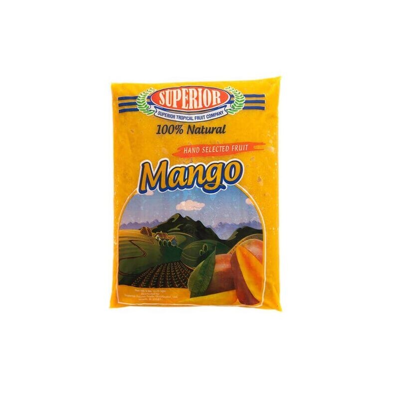 5 lbs Mango Pulp - Pulpa Mango