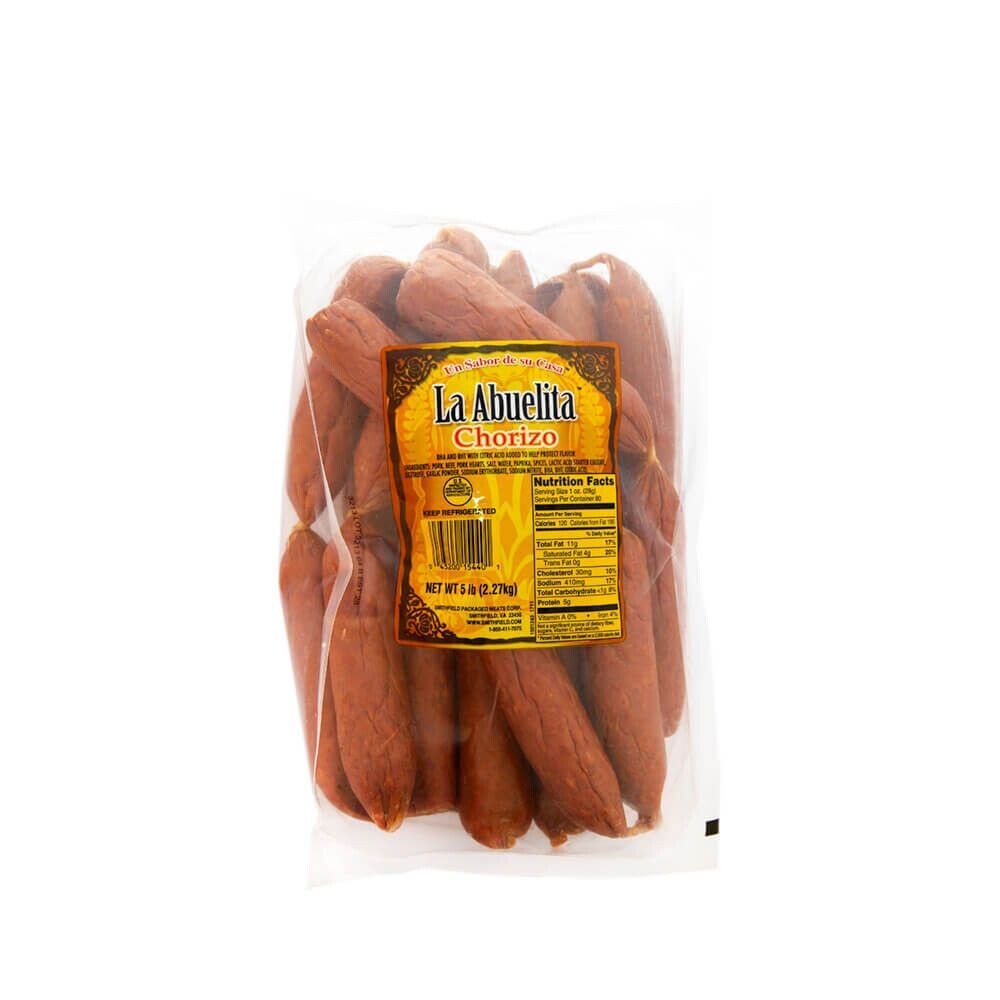 5 lbs Chorizo La Abuelita 5 lbs Chorizo La Abuelita