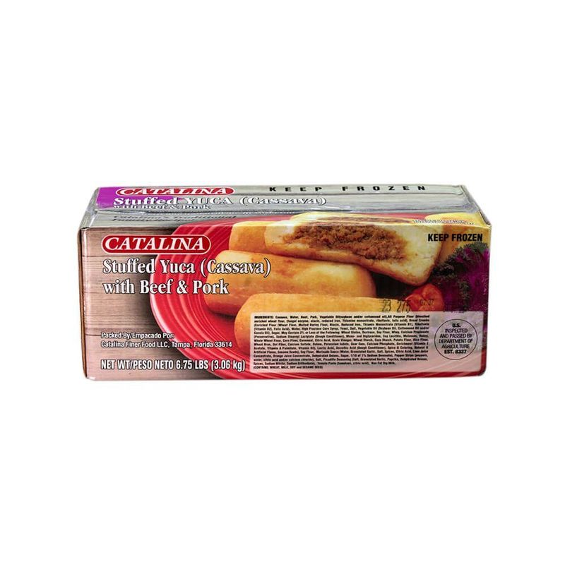 6.75 lbs Stuffed Cassava - Yuca Rellena