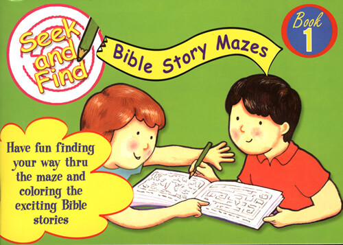 Seek and Find Bible Story Mazes-Bk#1