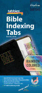 Bible Indexing Tabs -  Rainbow